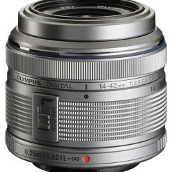 Sale M. Zuiko Digital ED 14-42mm f/3.5-5.6 II Micro 4/3 Lens (Silver) Zoom Lenses