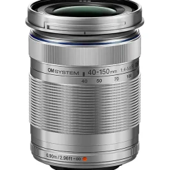 New M.Zuiko Digital ED 40-150mm f/4-5.6 R Lens (Silver) Zoom Lenses