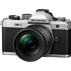 Online OM-3 Mirrorless Digital Camera with 12-45mm f/4 PRO Lens (Silver) Mirrorless