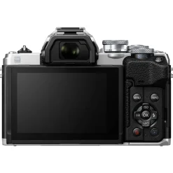 New OM-D E-M10 Mark IV Mirrorless Micro Four Thirds Digital Camera Body (Silver) Mirrorless