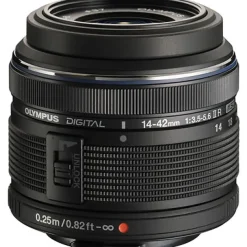 Best OM-D E-M10 Mark IV Mirrorless Micro Four Thirds Digital Camera Body (Black) with M. Zuiko Digital ED 14-42mm f/3.5-5.6 II Micro 4/3 Lens (Black) Mirrorless