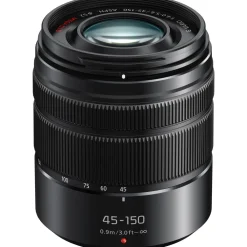 Outlet Lumix G Vario 45-150mm f/4-5.6 ASPH. MEGA O.I.S. Lens (Black) Telephoto Lenses