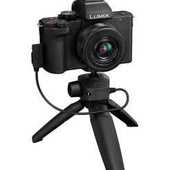 Online Lumix G100D Mirrorless Camera with 12-32mm Lens and Tripod Grip Mirrorless