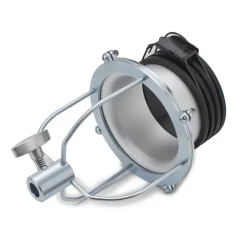 Best 30 in. Parabolic Reflector with Focus Mount Pro and Cage Mount Strobe Adapter for Profoto Octagonal Soft Boxes
