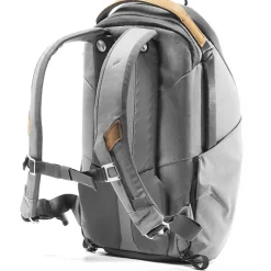 Fashion Everyday Backpack Zip (Ash, 15L) Camera Bags