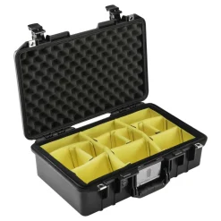Fashion 1485 Air Case with Padded Dividers (Black) Hard Cases & Large Bags