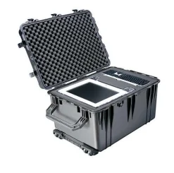 Hot 1660 Watertight Jumbo Hard Case with Foam Inserts and Wheels - Black Hard Cases & Large Equipment Bags|Hard Cases & Large Bags