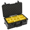 Discount 1535AirWD Wheeled Carry-On Case (Black, with Dividers) Hard Cases & Large Bags