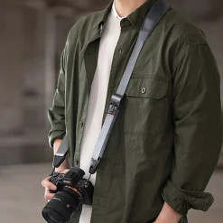 Best Camera Shoulder Strap (Dark Blue) Camera Straps