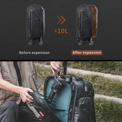 Sale Roller Camera Backpack (Space Black, 30L) Camera Bags