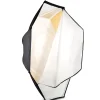 Outlet Octodome3 Large 7' Softbox  with Silver / Gold Reversable Insert Panels Octagonal Soft Boxes