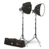 Fashion Portable Dual OctoDome Speedlight Kit Strobe Lighting Systems & Kits