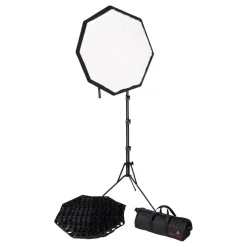 Fashion RapiDome with Grid and Stand Kit Octagonal Soft Boxes