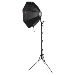 Fashion RapiDome with Grid and Stand Kit Octagonal Soft Boxes