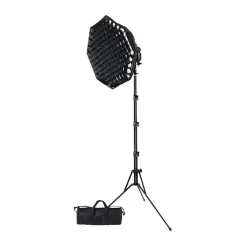 Fashion RapiDome with Grid and Stand Kit Octagonal Soft Boxes