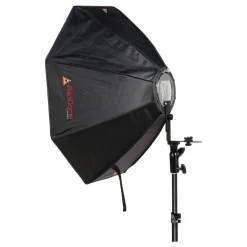 Fashion RapiDome with Grid and Stand Kit Octagonal Soft Boxes