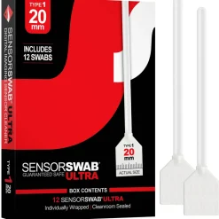 New Sensor Swab ULTRA Type 1 (Box of 12) Cleaning Supplies