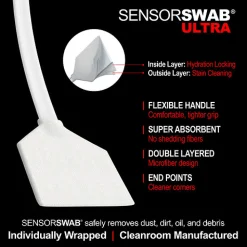 Clearance ULTRA Sensor Type 3 Swabs (Box of 12) Cleaning Supplies
