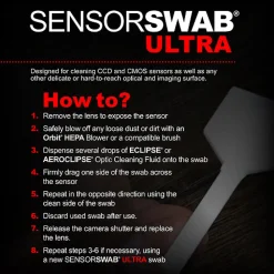 Clearance ULTRA Sensor Type 3 Swabs (Box of 12) Cleaning Supplies