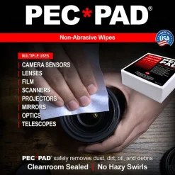 New 4x4in PEC-PAD Photowipes (100 Sheets) Cleaning Supplies