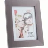 Hot 5 x 7" Photo Frame with 4 x 6" Mat Opening (Grey) Frames Albums