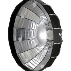 Hot 33 in. Rani II 80 Folding Beauty Dish (Silver, 16-Rod) Octagonal Soft Boxes