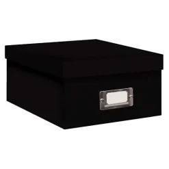 Sale Photo/Video Storage Box (Black) Frames Albums