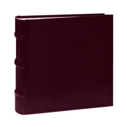 Online Sewn Bonded Leather Book Bound Bi-Directional Photo Album (Assorted Color) Frames Albums