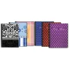 Fashion 4x6 Royal Design Hard Cover Bound Photo Album, Designer Map & Compass Covers (Assorted Colors) Frames Albums