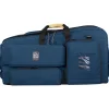 Discount Carry-On Camcorder Case with Plastic Viewfinder Guard (Blue, Large) Video Camera Bags