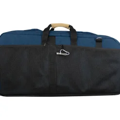 Discount Carry-On Camcorder Case with Plastic Viewfinder Guard (Blue, Large) Video Camera Bags