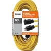 Sale 50 ft. 12/3 SJTW Outdoor Extension Cord Cables