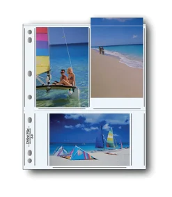 Online 46-6P Photo Pages (25 Pack) Portfolios Archival Storage