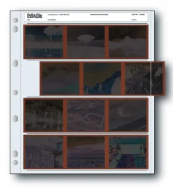 Hot 120-4UB 120 Size Negative Page (Package of 100) Portfolios Archival Storage