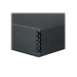 Discount 14x18, 3in. Deep, Drop-Front Box - Black Portfolios Archival Storage