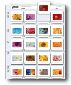 Hot 2x2-20B Slide Pages (Package of 100) Portfolios Archival Storage