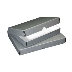 Online 11x14x3 Clamshell Metal Edge Box (Gray) Portfolios Archival Storage