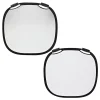 Discount 33 In. Collapsible Reflector (Silver/White) Collapsible Reflectors