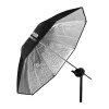 Clearance 33" Shallow Silver Umbrella (Small) Lighting Umbrellas