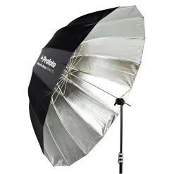 Fashion Deep Silver Umbrella (Extra Large, 65 In.) Lighting Umbrellas