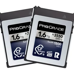 Hot 1.6TB CFexpress 4.0 Type B Iridium Memory Card (2-Pack) Memory Cards|Memory Cards