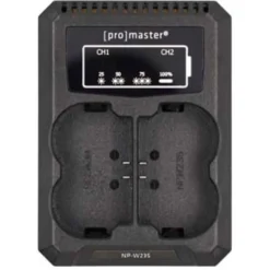 Fashion Dually Charger for Fujifilm NP-W235 Batteries & Adapters