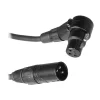 New 1 ft. Right Angle XLR Microphone Cable Audio Cables