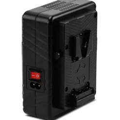 Outlet Compact Dual Battery Charger (V-Mount) Camera Support Accessories
