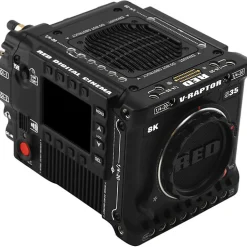 Best V-RAPTOR 8K S35 Production Pack with Top Plate Plus & Rigid-Hinge Touch 7.0 (V-Mount) Digital Cinema Cameras