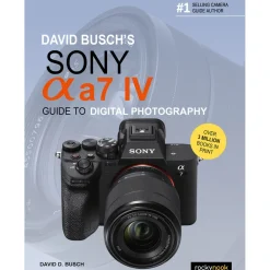 Hot David Busch Sony Alpha a7 IV Guide to Digital Photography - Paperback Book Books
