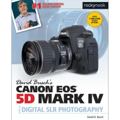 Sale David D. Busch Canon EOS 5D Mark IV Guide to Digital SLR Photography - Paperback Book Books