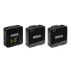 Fashion Wireless GO 2-Person Compact Digital Wireless Microphone System/Recorder - Gen 3 (2.4 GHz, Black) Wireless Audio Systems
