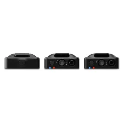 Best Wireless GO 2-Person Compact Digital Wireless Microphone System/Recorder - Gen 3 (2.4 GHz, Black) with Charge Case+ Wireless Audio Systems