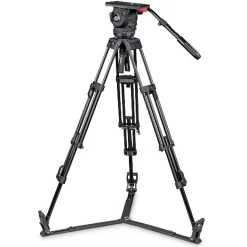Sale Video 18 S2 Head System with ENG 2D Aluminum Tripod & Ground Spreader Video Tripods & Supports